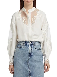 Angela Embroidered Blouse