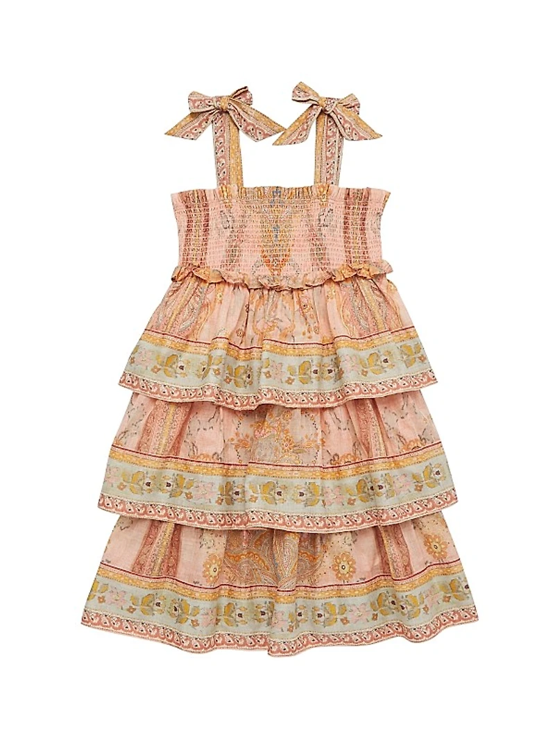 Baby Girl's, Little Girl's & Girl's Wylie Tiered Shirred Dress