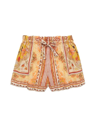 Baby Girl's, Little Girl's & Wylie Floral Shorts