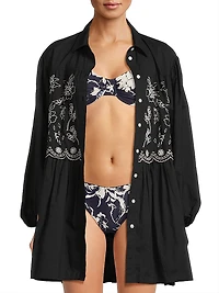 Pippa Embroidered Minidress