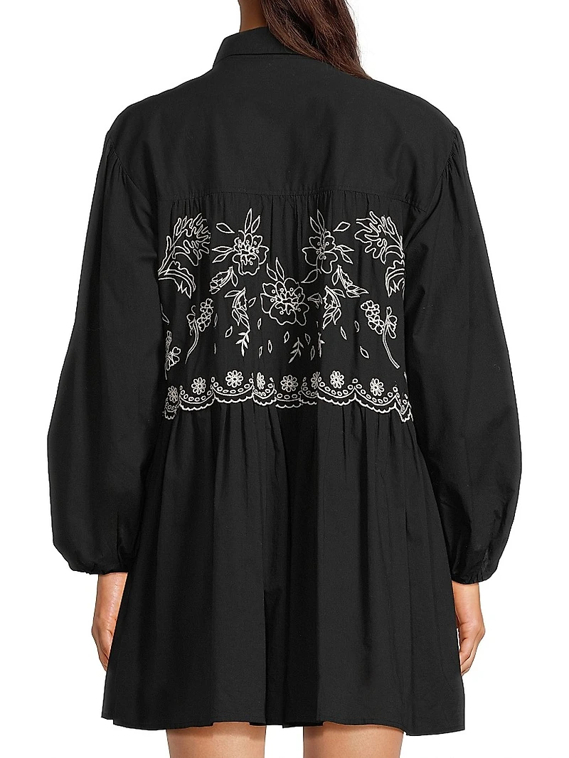 Pippa Embroidered Minidress