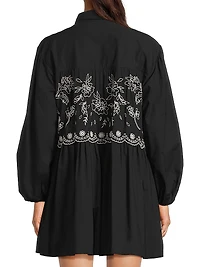 Pippa Embroidered Minidress