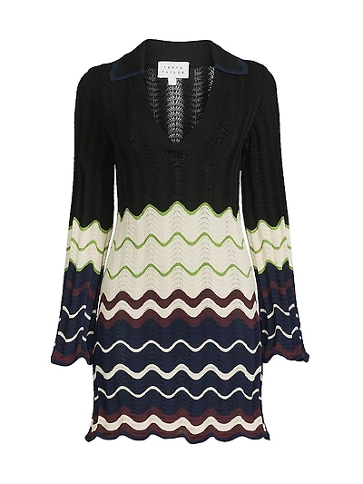 Miles Cotton-Blend Minidress