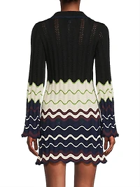 Miles Cotton-Blend Minidress