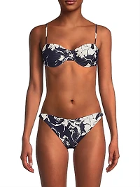 Paloma Floral Bikini Top