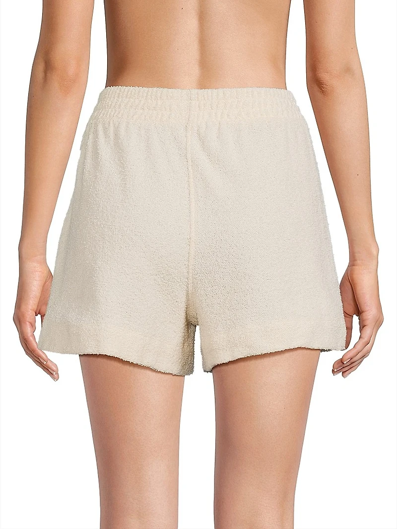 Mare Cotton-Blend Bouclé Shorts