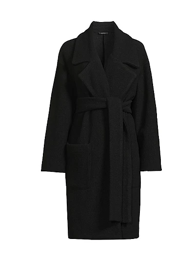 Boiled Wool Coat