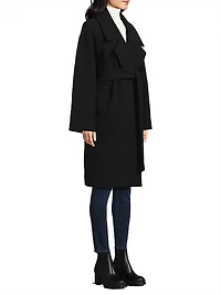 Boiled Wool Coat