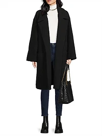 Boiled Wool Coat