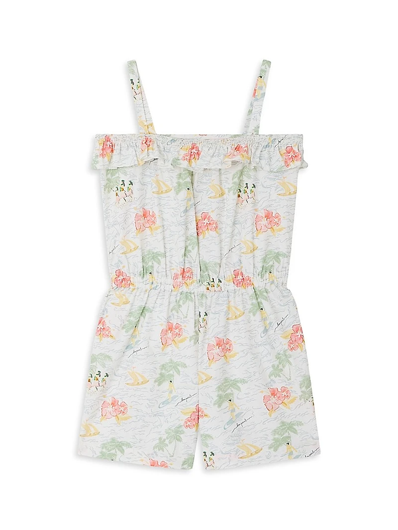 Little Girl's & Girl's Cruise Agrume Romper