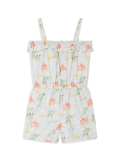 Little Girl's & Girl's Cruise Agrume Romper