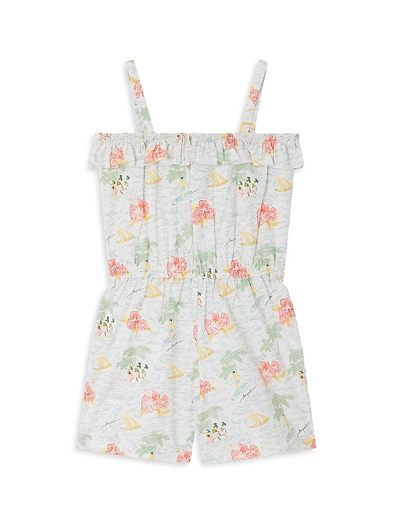 Little Girl's & Girl's Cruise Agrume Romper