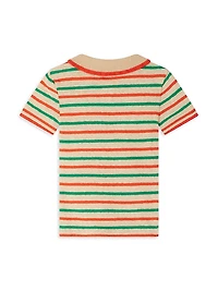 Little Girl's & Edelyne Polo Shirt