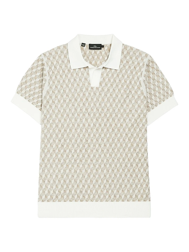 Galdfield Knit Polo Shirt