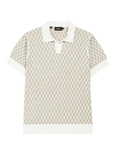 Galdfield Knit Polo Shirt