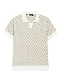 Galdfield Knit Polo Shirt