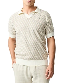 Galdfield Knit Polo Shirt