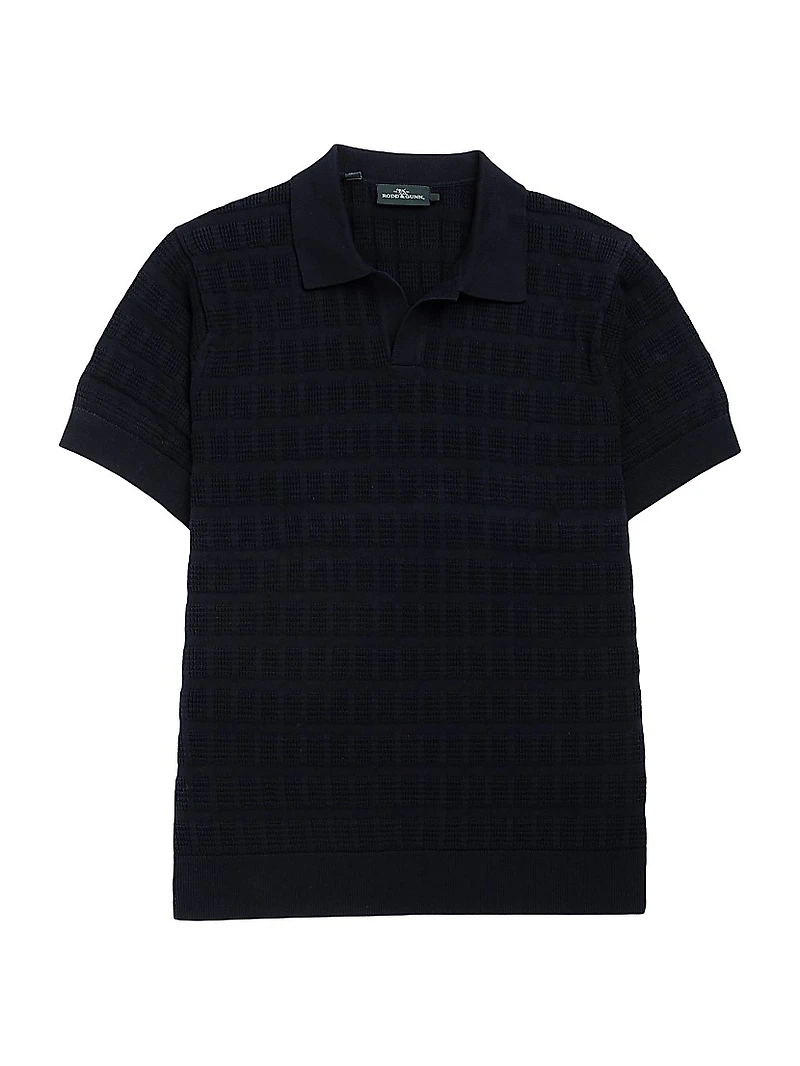 Marriot Island Knit Polo Shirt