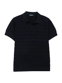 Marriot Island Knit Polo Shirt
