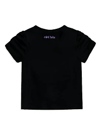 Little Girl's & Puppy T-Shirt