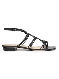 Strappy Gladiator Leather Sandals