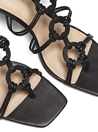 Strappy Gladiator 70MM Leather Sandals