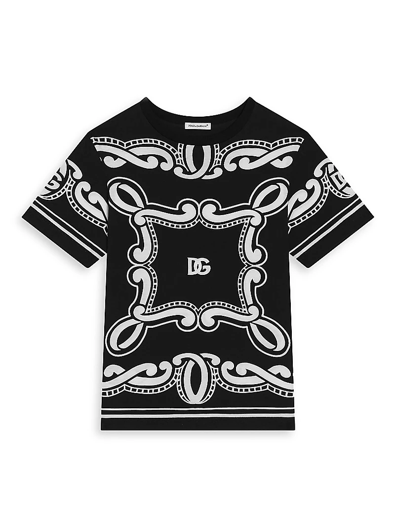 Little Boy's & Printed Crewneck T-Shirt