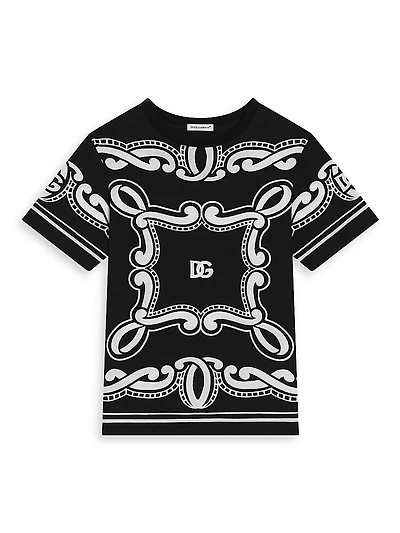 Little Boy's & Printed Crewneck T-Shirt