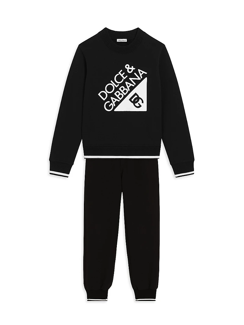 Little Boy's & Cotton Fleece Joggers
