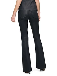 Bridget Bootcut High Rise Instasculpt Coated Jeans