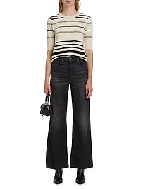 Le Slim Palazzo Jeans