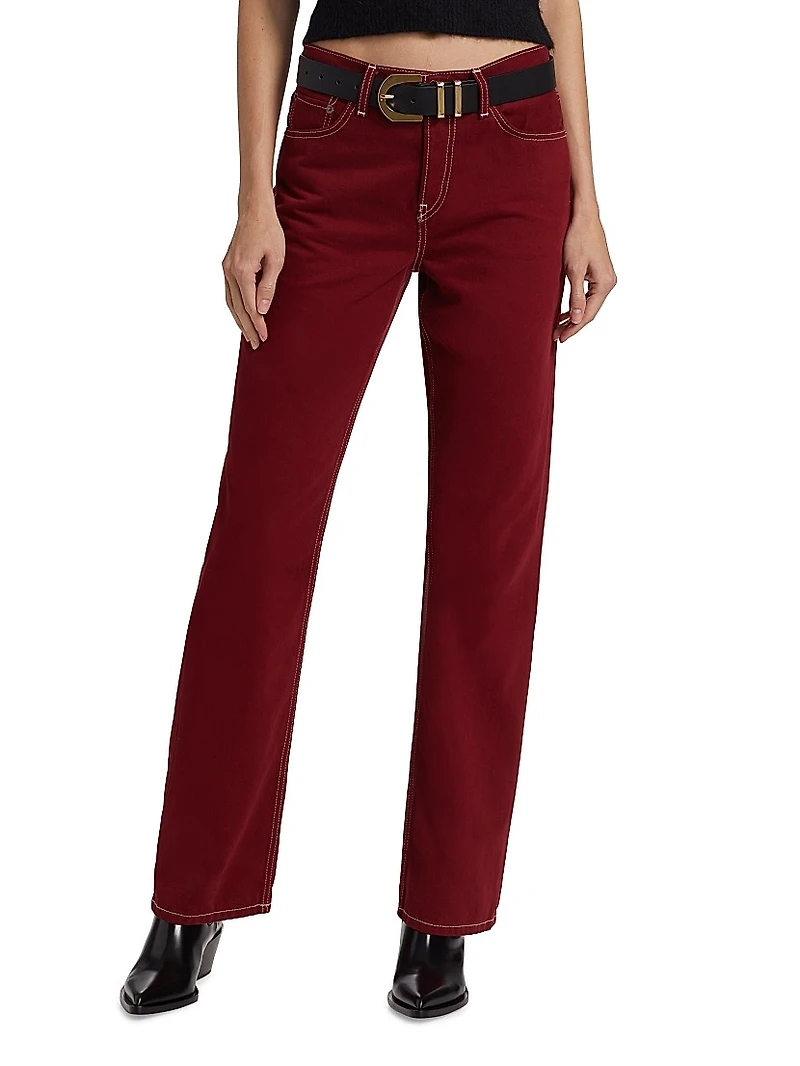 The Standard Straight-Leg Jeans