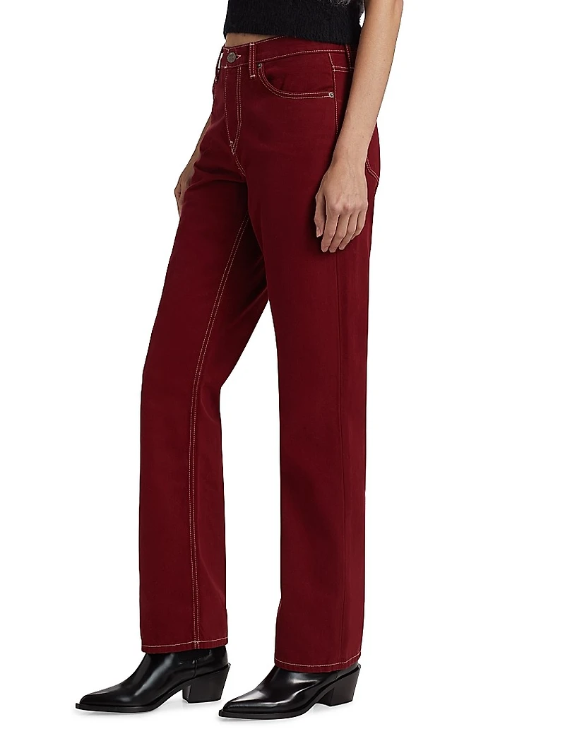 The Standard Straight-Leg Jeans