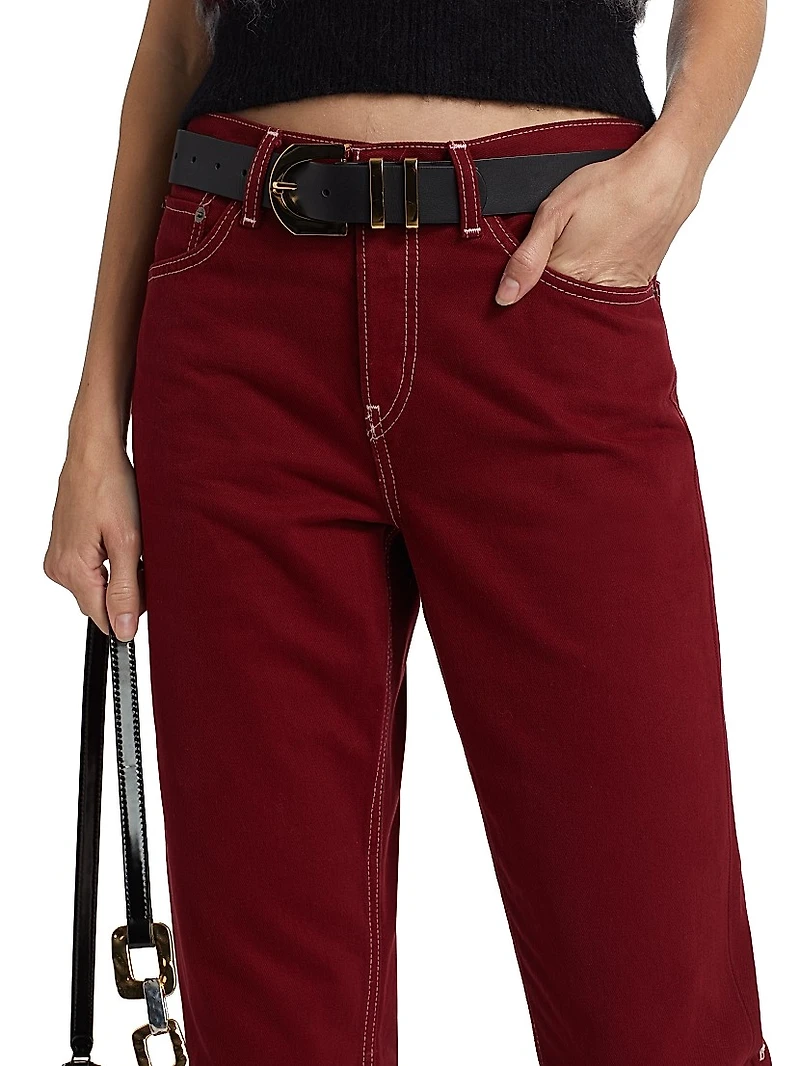 The Standard Straight-Leg Jeans