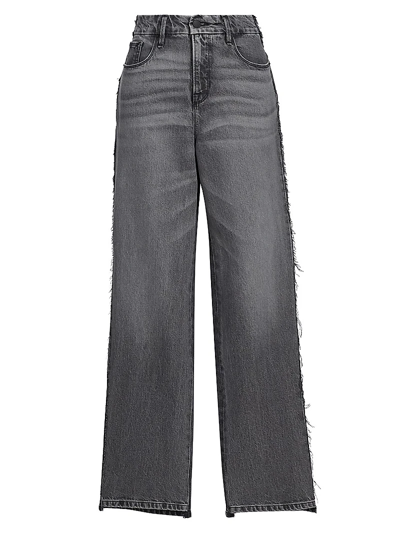 Good 90s Mid-Rise Straight Jeans