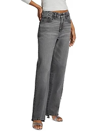 Good 90s Mid-Rise Straight Jeans