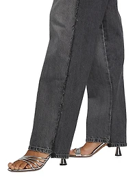 Good 90s Mid-Rise Straight Jeans