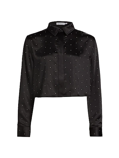 Crystal Satin Shirt