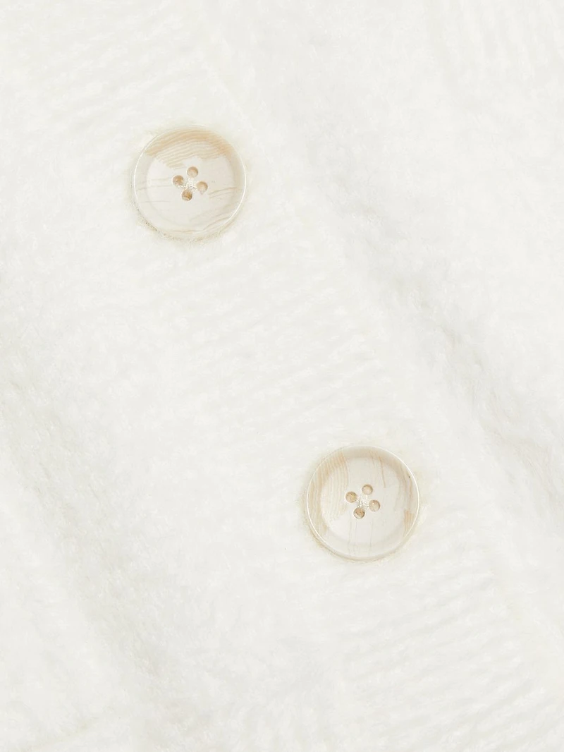 Plush Oversized Cardigan