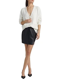 Plush Oversized Cardigan