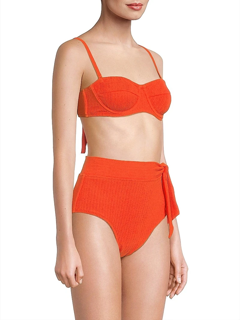 Nellie Textured Balconette Bikini Top
