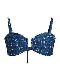 Denim Noir Gina Bikini Top