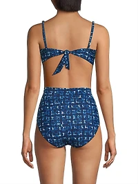 Denim Noir Gina Bikini Top