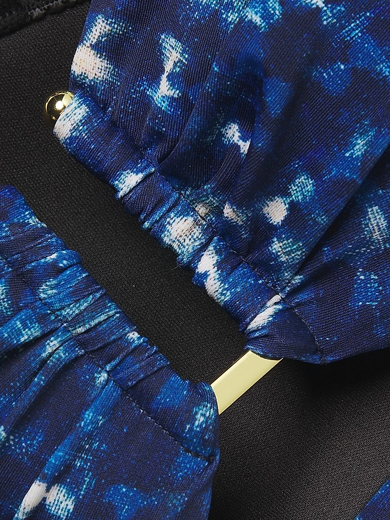 Denim Noir Gina Bikini Top