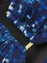 Denim Noir Gina Bikini Top