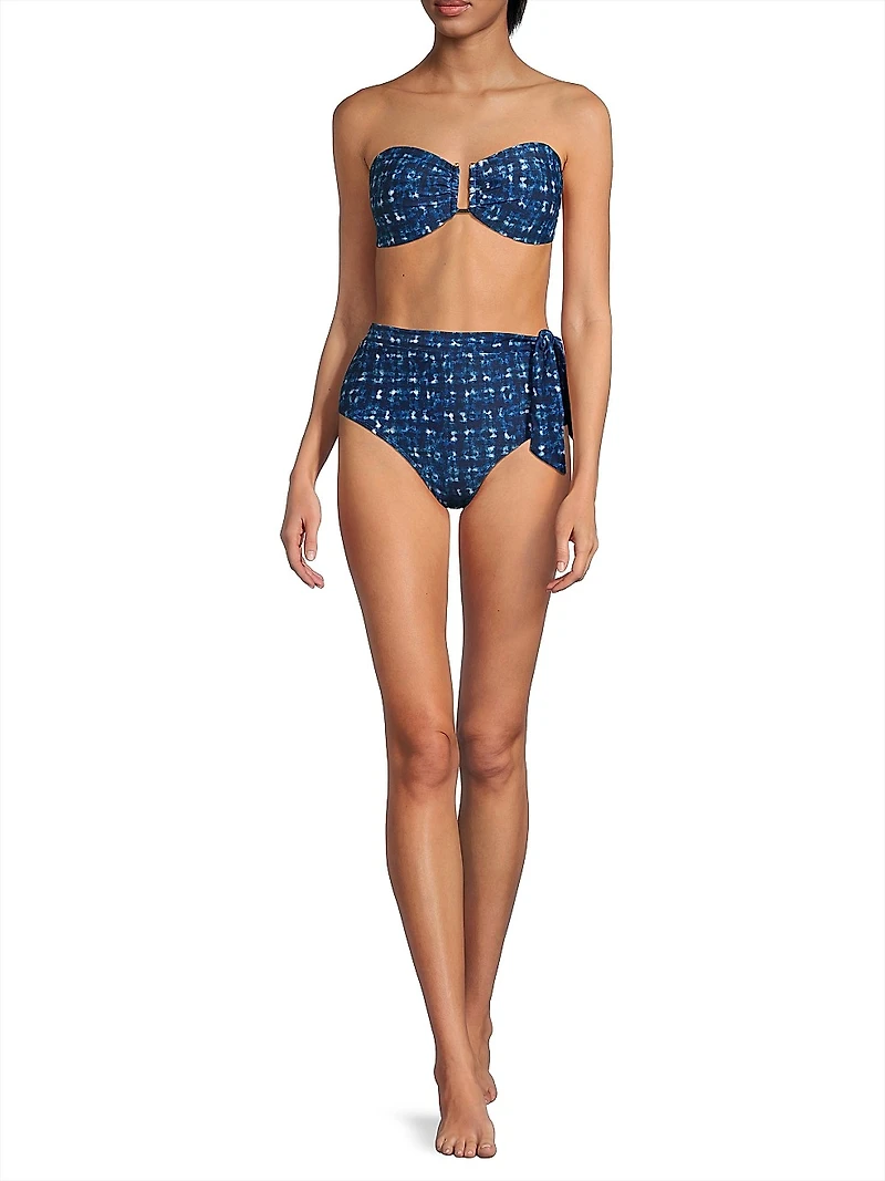 Denim Noir Gina Bikini Top