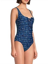 Denim Noir Taylor One-Piece Swimsuit