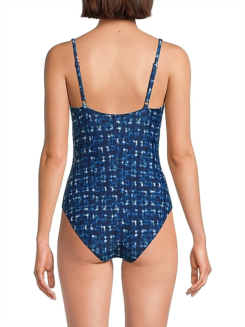 Denim Noir Taylor One-Piece Swimsuit