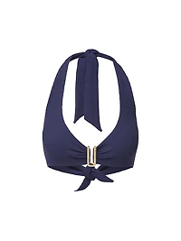 Melissa Textured Hardware Bikini Top