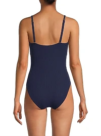Juliette Texture One-Piece Swimsuit